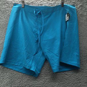 BODY GLOVE OCECAN BLUE MENS SWIM TRUNKS